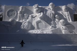 جشنواره سازه‌های برفی در ساپورو .jpg